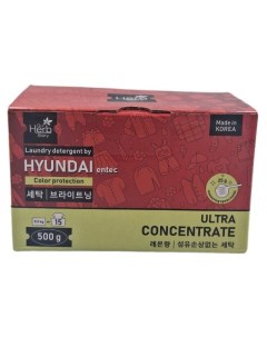 Стиральный порошок Hyundai Entec для цветного белья 500 г Our herb story