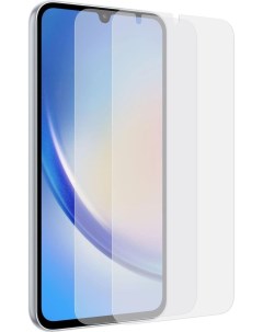 Защитная пленка для экрана смартфона Galaxy A34 FullScreen поверхность глянцевая 2 шт EF UA346CTEGRU Samsung