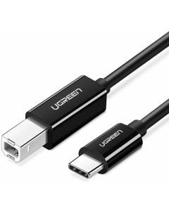 Кабель USB Type C USB 1 м черный US241 80811 Ugreen