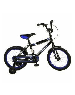 Велосипед городской детский Bingo двухколесный 16 черно синий Navigator