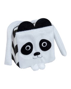Подвесная игрушка Кубик с погремушкой Panda Чёрный Белый Uviton