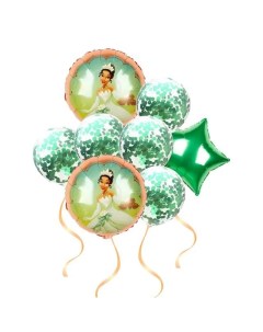 Воздушный шар фольгированный Принцесса Тиана 45 см Мосшар
