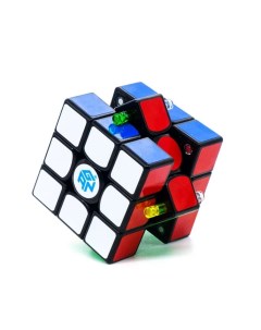Кубик головоломка 3x3 Gans Puzzles Gan 356 AIR черный пластик Nobrand