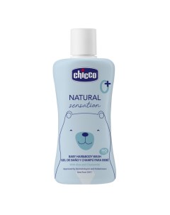 Шампунь детский Средство для мытья волос и тел Natural Sensation 200 мл Chicco