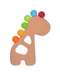Прорезыватель 0417 силиконовый Rainbow giraffe Uviton