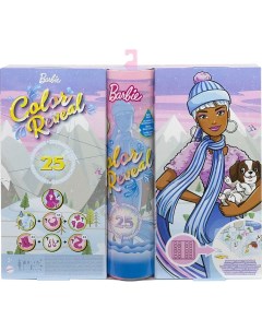 Игровой набор Barbie Color Reveal Календарь HBT74 Mattel