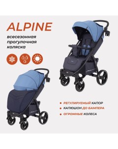 Коляска детская ALPINE RA450 Blue Rant basic