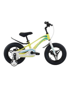 Велосипед детский Storm MD 14 Z010 2023 года желтый Stels