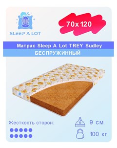 Детский ортопедический матрас TREY Sudley в кровать 70x120 см Sleep a lot