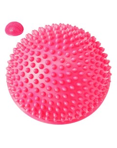 Полусфера массажная C33513 4 круглая надувная розовый ПВХ d 16 см Sportex