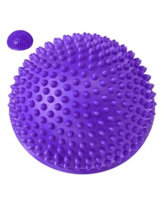 Полусфера массажная C33513 2 круглая надувная фиолетовый ПВХ d 16 см Sportex