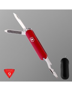Нож перочинный VICTORINOX Rally 58 мм 9 функций красный Nobrand
