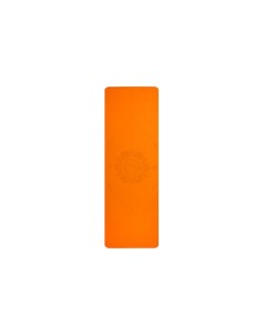 Коврик для йоги Рыжий 183х61х0 6 см оранжевый Silapro