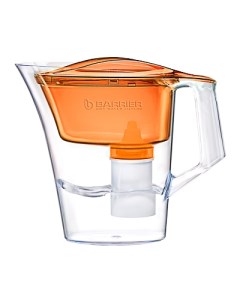 Кувшин фильтр для воды 2 5 л ГАЛА оранжевый пластик Барьер