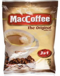 Кофейный напиток Мак 3в1 Оригинал 100 шт по 20 г Maccoffee