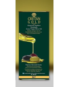 Оливковое масло Extra Virgin 5 л Cretan gold