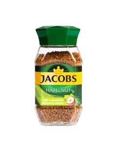 Кофе растворимый hazelnut с ароматом лесного ореха 95 г Jacobs