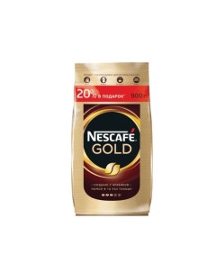 Кофе молотый в растворимом NESCAFE Нескафе Gold сублимированный 900 г Nobrand