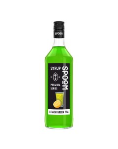 Сироп Лимонный зелёный чай 1 бутылка 1 литр Spoom