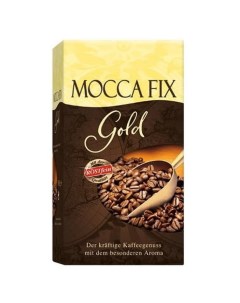Молотый кофе Gold арабика с добавкой робуста 500 г Mocca fix