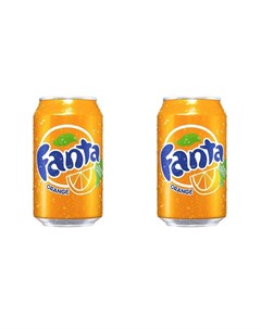 Газированный Напиток Апельсин 2 шт по 355 мл Fanta
