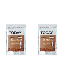 Кофе растворимый Espresso 75 г х 2 шт Today