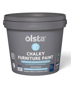 Краска для мебели Chalky Furniture Paint OCFPC 09 База C 0 9 л только колеровка Olsta
