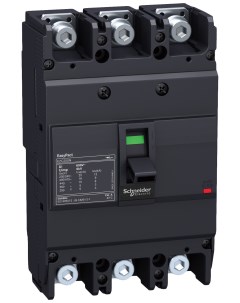 Выключатель автоматический EZC250F 3 полюса 125 А 18 кА Schneider electric