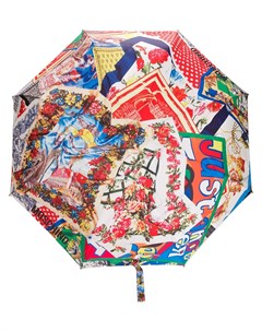 Moschino зонт с логотипом один размер нейтральные цвета Moschino