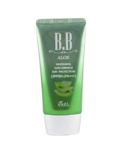 Тональный ББ крем с Алоэ Увлажняющий BB Cream Aloe Sun Protection SPF50 PA Ekel
