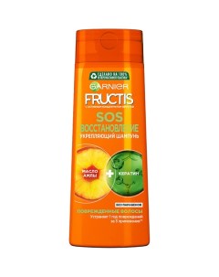 Fructis Восстанавливающий Шампунь для волос Фруктис SOS Восстановление укрепляющий для секущихся и о Garnier