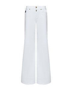 Джинсы клеш белые Versace jeans couture