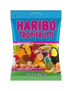 Жевательный мармелад тропические фрукты 80 г Haribo