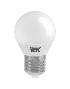 Лампа светодиодная LLE G45 7 230 40 E27 Eco G45 7Вт шар 4000К нейтр бел E27 630лм 230 240В Iek