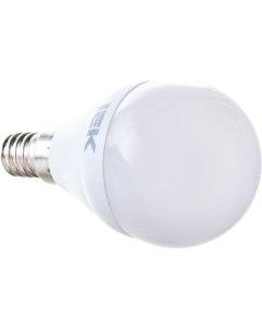 Лампа светодиодная LLE G45 5 230 40 E14 Eco G45 5Вт шар 4000К нейтр бел E14 450лм 230 240В Iek