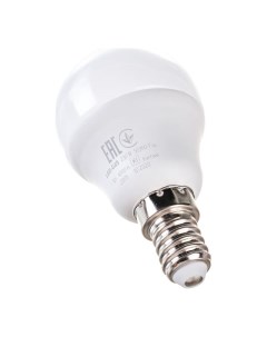 Лампа светодиодная LLE G45 7 230 40 E14 Eco G45 7Вт шар 4000К нейтр бел E14 630лм 230 240В Iek