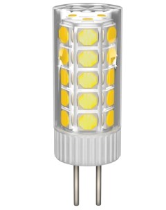 Лампа светодиодная LLE CORN 5 012 40 G4 Corn 5Вт капсульная 4000К нейтр бел G4 12В керамика Iek