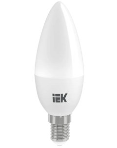 Лампа светодиодная LLE C35 5 230 40 E14 Eco 5Вт C35 свеча 4000К нейтр бел E14 450лм 230 240В Iek
