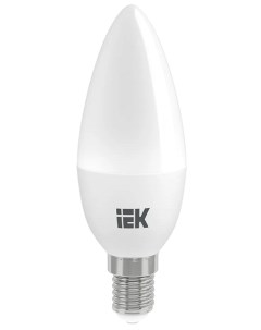 Лампа светодиодная LLE C35 7 230 40 E14 Eco 7Вт C35 свеча 4000К нейтр бел E14 230В Iek
