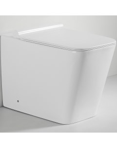 Унитаз Kraft BKFSR005560 приставной Белый глянец с сиденьем Микролифт Bewash