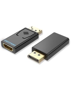 Адаптер видео HBKB0 DisplayPort m HDMI f ver 1 2 ver 1 4 GOLD черный Vention