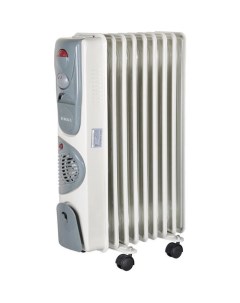 Масляный радиатор ОМ EU 9НВ с терморегулятором 2400Вт 9 секций 4 режима белый Eurolux