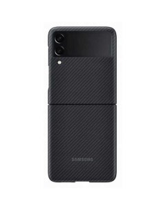 Чехол клип кейс Aramid Cover для Galaxy Z Flip3 черный Samsung