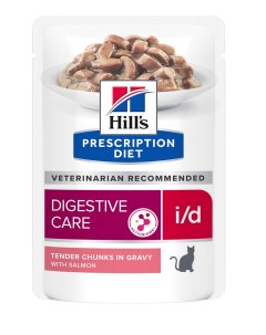 I d Digestive Care пауч для кошек диета для ЖКТ Лосось 85 г Hill's prescription diet