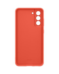 Чехол для Galaxy S21 FE Silicone Cover оранжевый Samsung