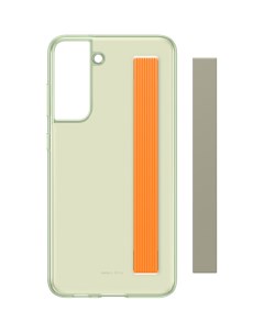 Чехол для Galaxy S21 FE Slim Strap Cover светло зеленый Samsung