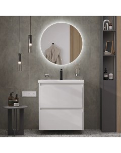 Мебель для ванной Klaufs 70 2Y белая подвесная Velvex