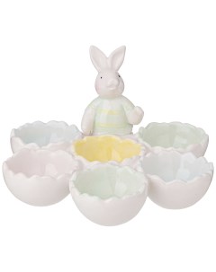 Подставка для яйца Bright rabbits 17х16х10 см Lefard