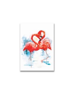 Картина на холсте Пара фламинго Дом корлеоне