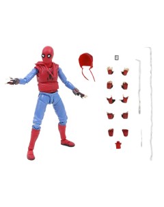 Фигурка Человек паук Возвращение домой Spider Man аксессуары подвижная 14 см Starfriend